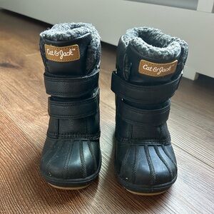 Cat & Jack Little Kids Winter Boots, Size 10